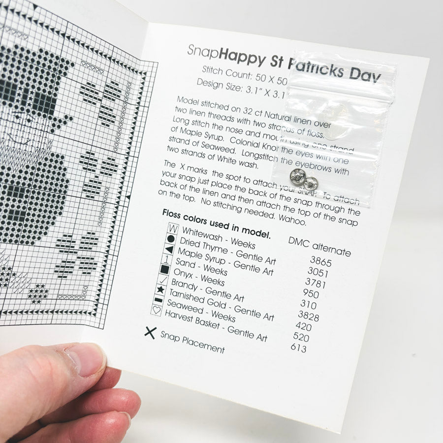 Snap Holiday Cross Stitch Patterns by Bent Creek