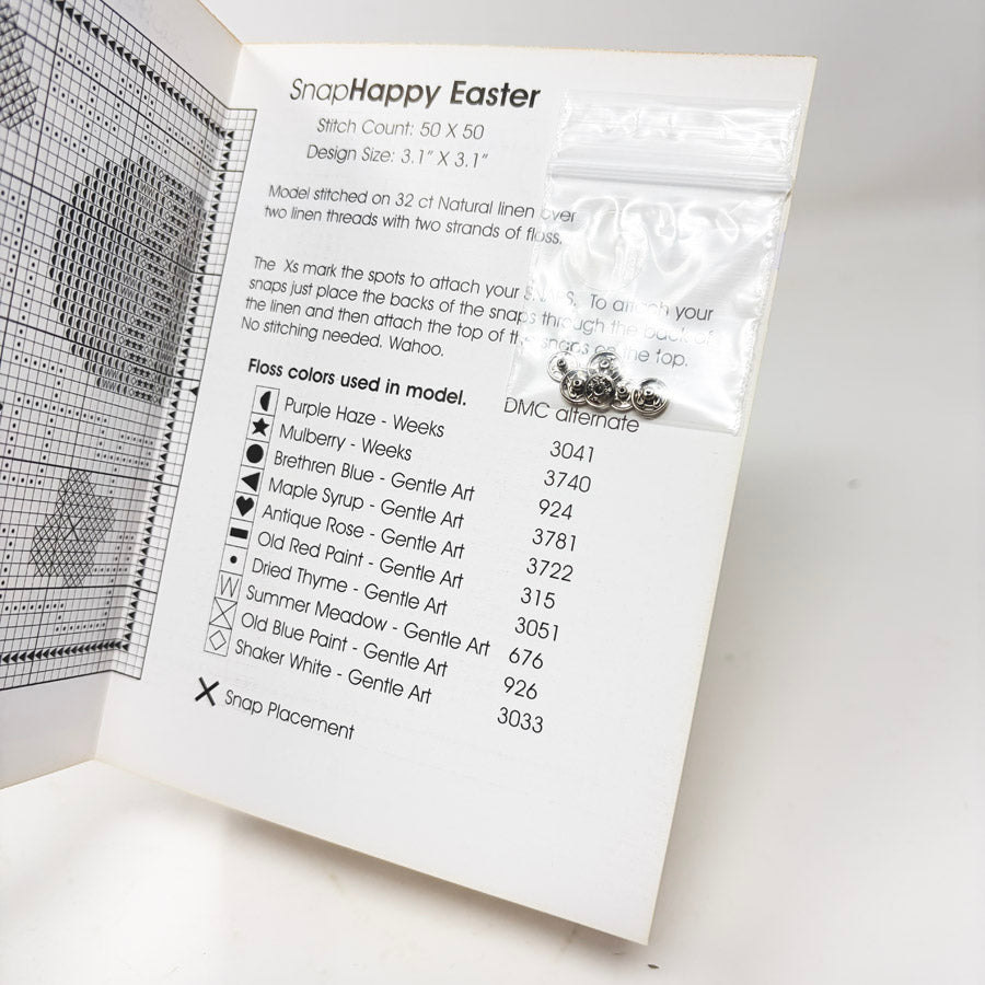 Snap Holiday Cross Stitch Patterns by Bent Creek