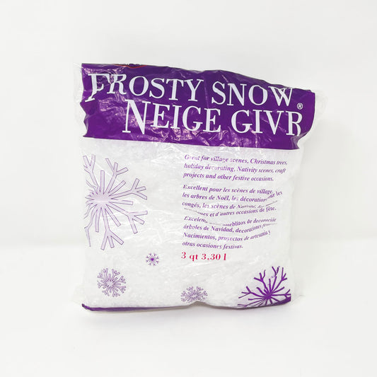 Buffalo Decorative Frosty Snow