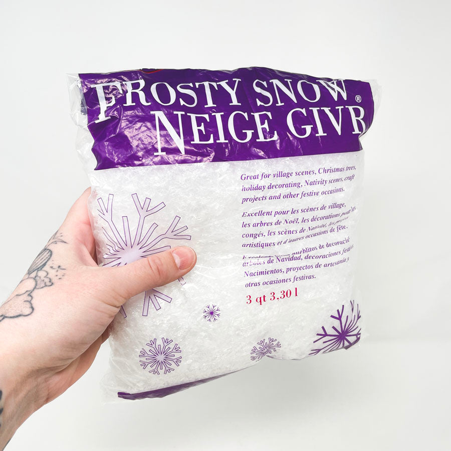 Buffalo Decorative Frosty Snow