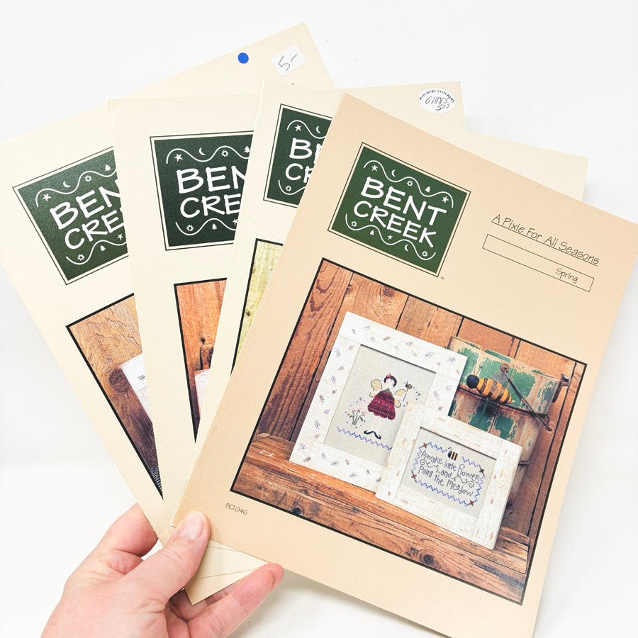 A Pixie for All Seasons Cross Stitch Patterns by Bent Creek