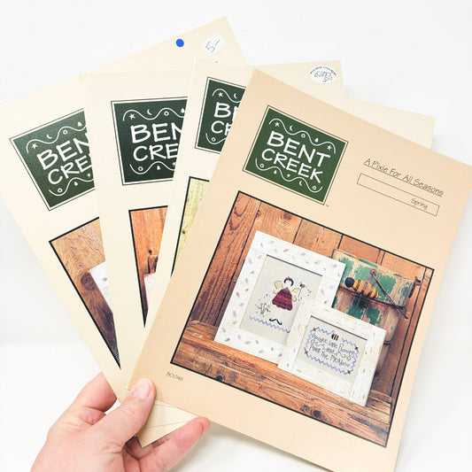 A Pixie for All Seasons Cross Stitch Patterns by Bent Creek