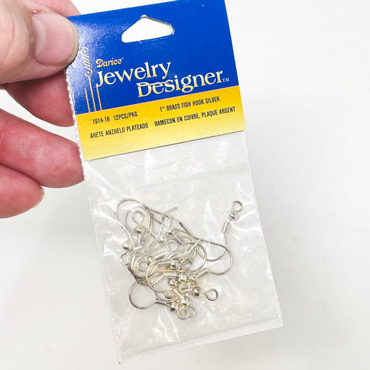 Darice Fish Hook Earring Forms