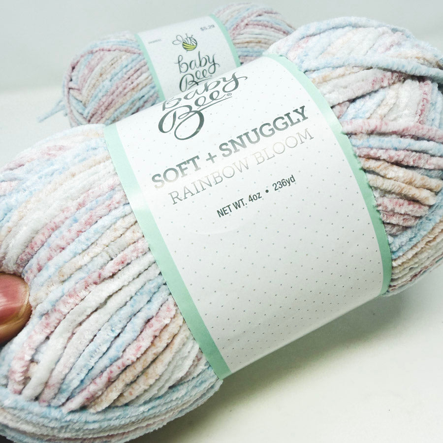 Baby Bee Yarn – Soft + Snuggly – Rainbow Bloom
