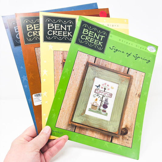 Street Signs – Cross Stitch Patterns by Bent Creek