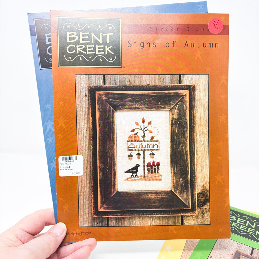 Street Signs – Cross Stitch Patterns by Bent Creek