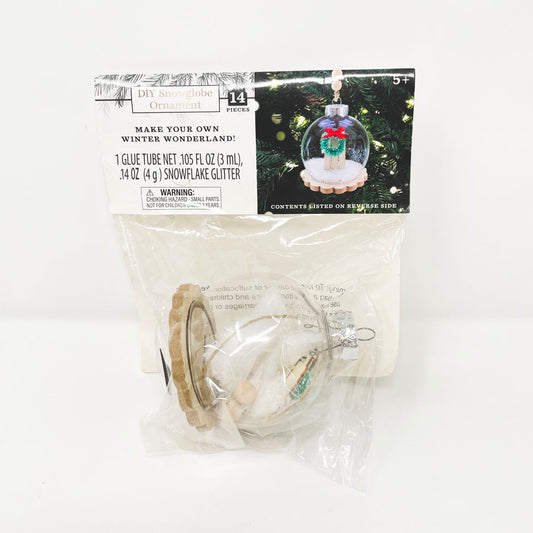 DIY Snowglobe Ornament Kit