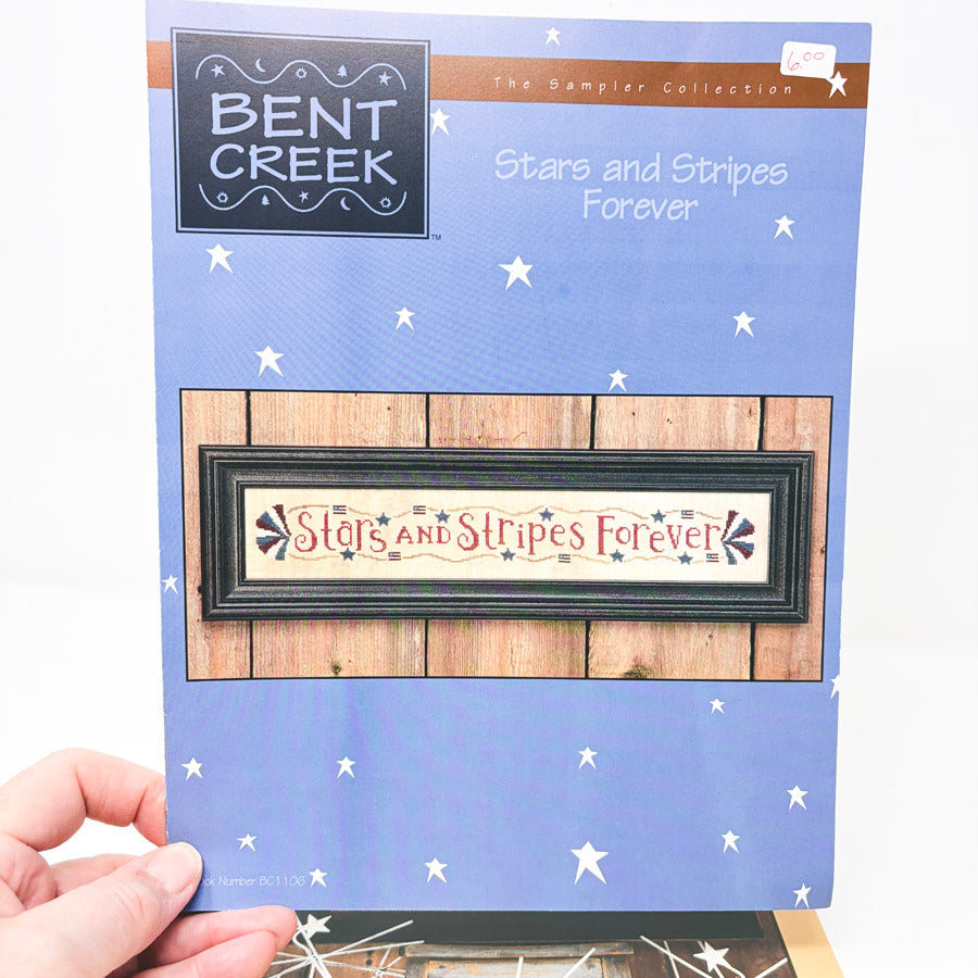 Patriotic Themed Cross Stitch Patterns by Bent Creek
