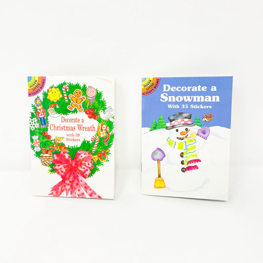 Christmas Sticker Books - Pick One