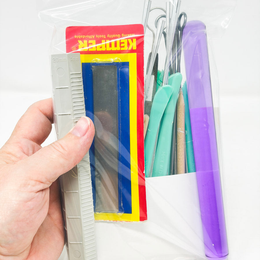 Big Bundle of Clay Working Tools