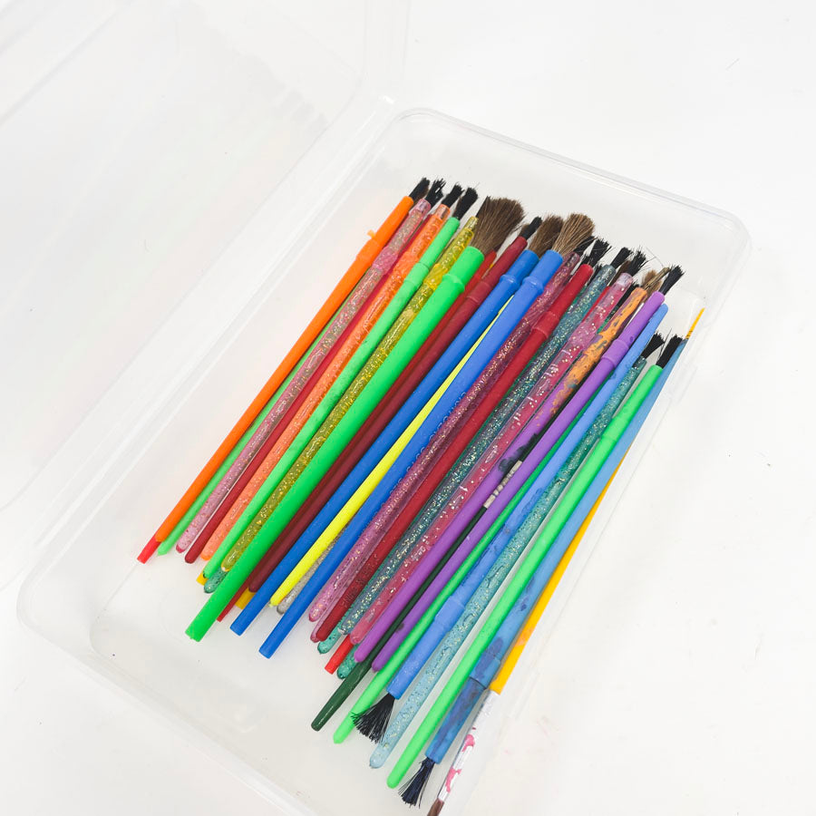 Box of Asst. Kid Paintbrushes