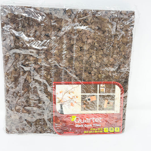 12" x 12" Dark Cork Tiles by Quartet (3)