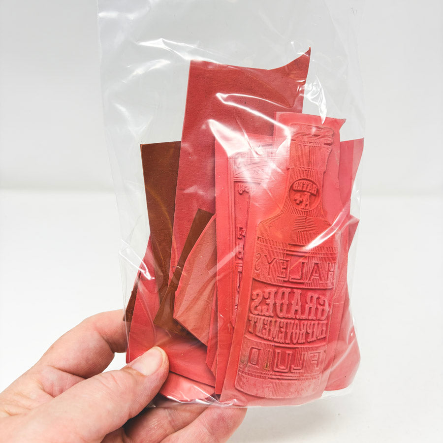 Red Rubber Stamps – Vintage Products