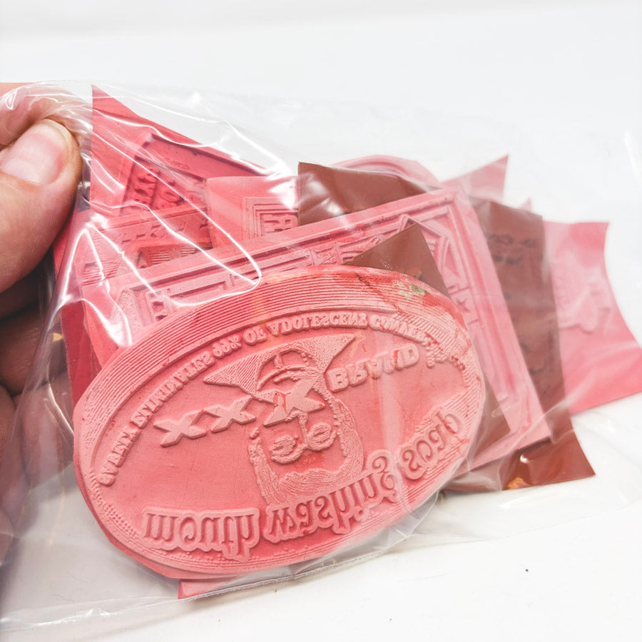 Red Rubber Stamps – Vintage Products