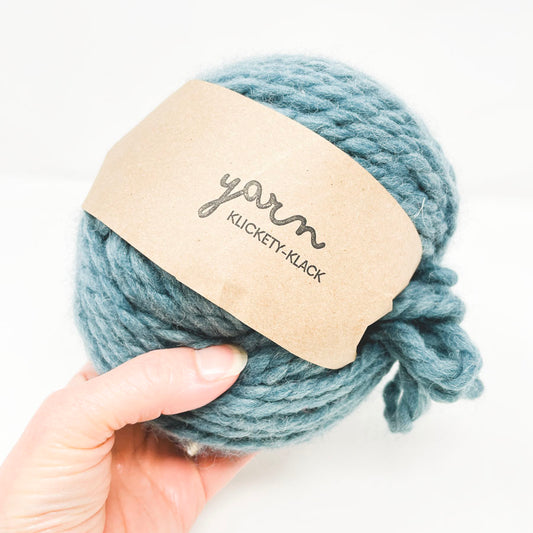 Bulky Teal Yarn