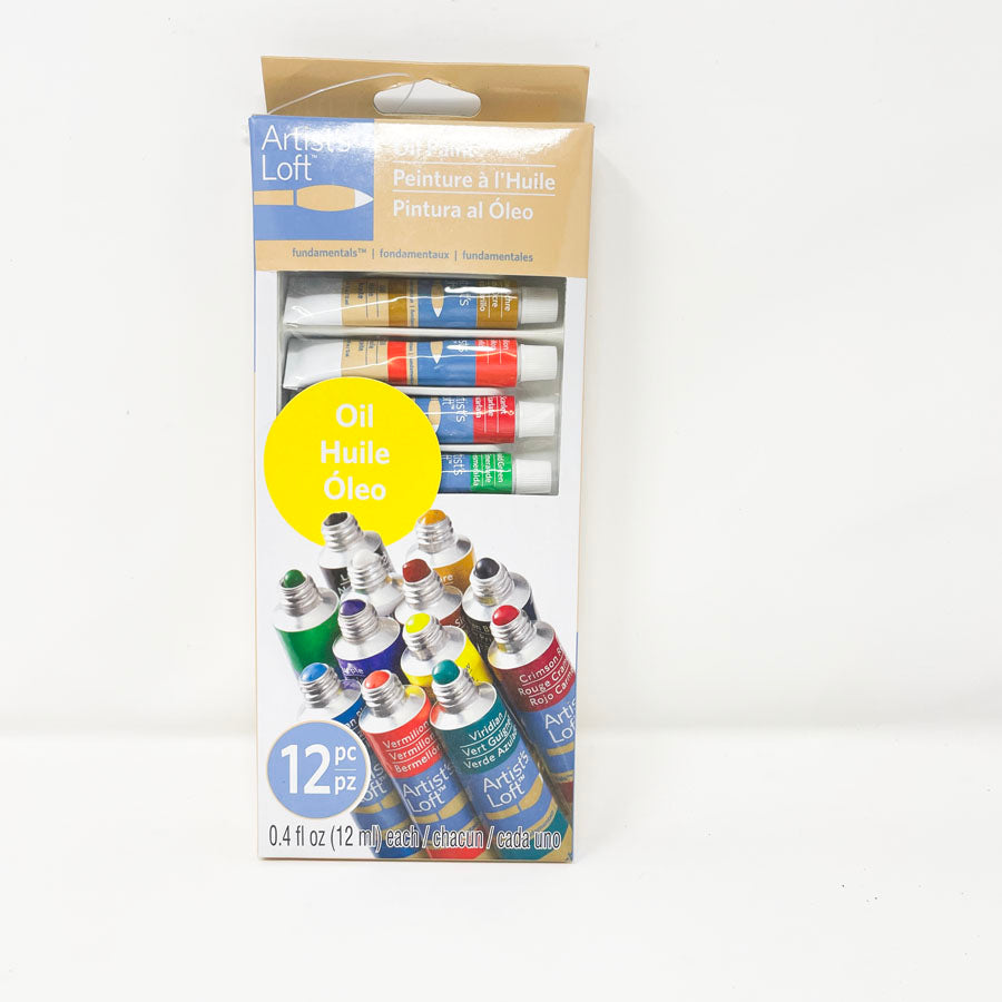 Artist's Loft Oil Paint 12 pc Set