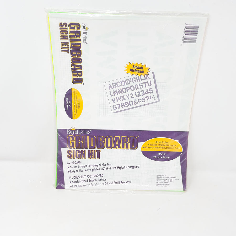 Royal Brites Gridboard & Posterboard Sign Kits – Hello Art Hatchery