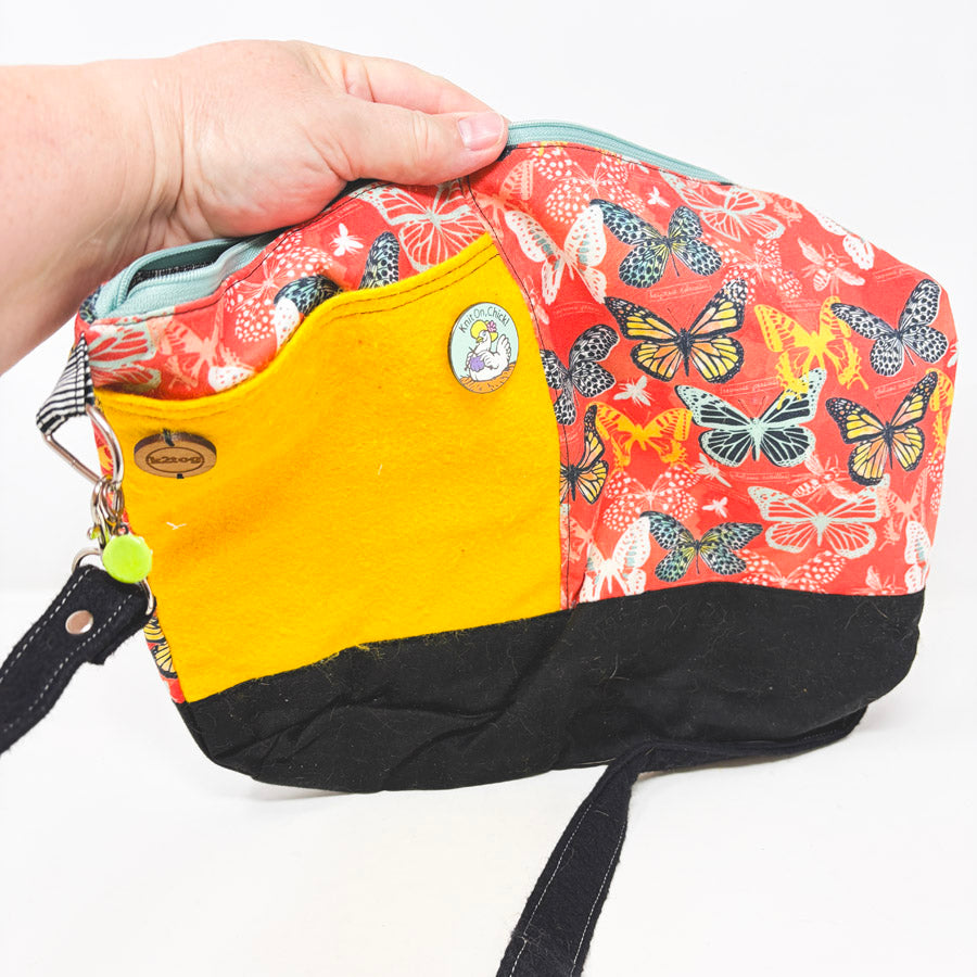 Handmade Messenger Bag Style Project Bag