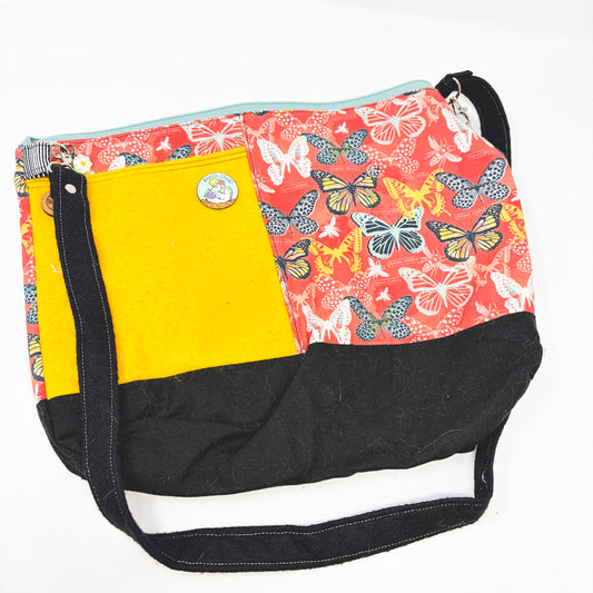 Handmade Messenger Bag Style Project Bag