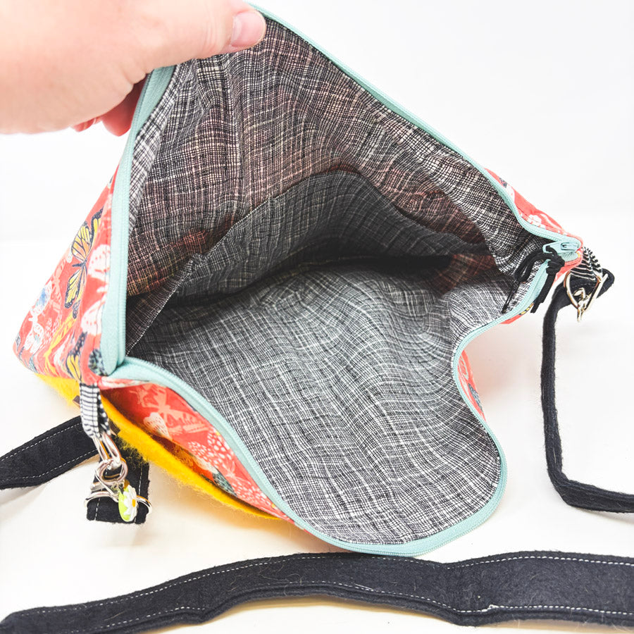 Handmade Messenger Bag Style Project Bag