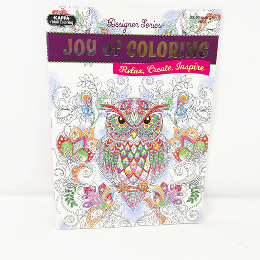 Joy of Coloring Book by Kappa