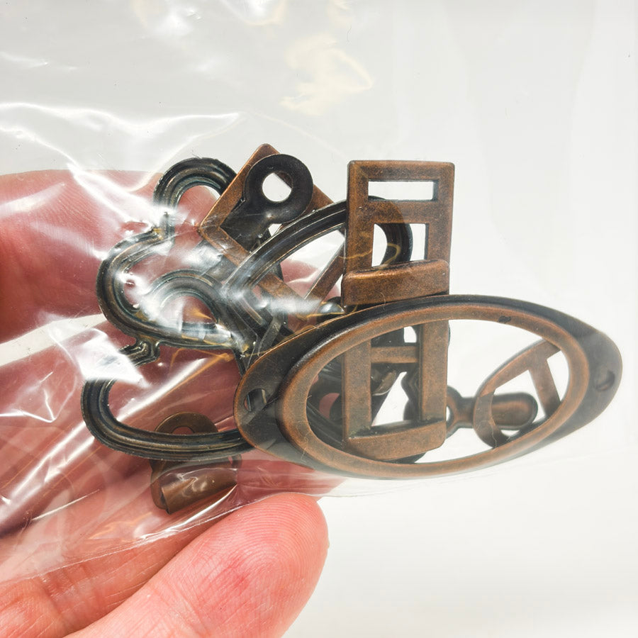 Antiqued Copper Metal Frame Accents