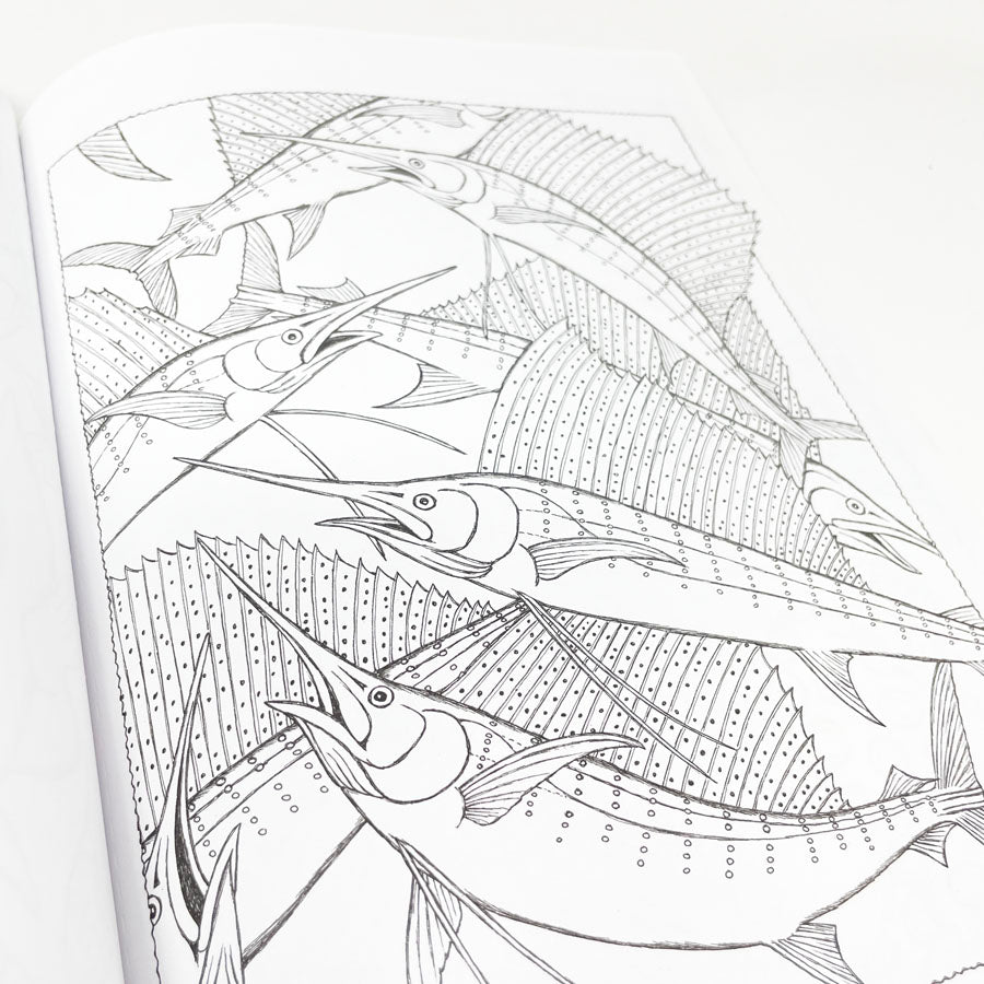 Sea Scapes Coloring Book by Creative Haven