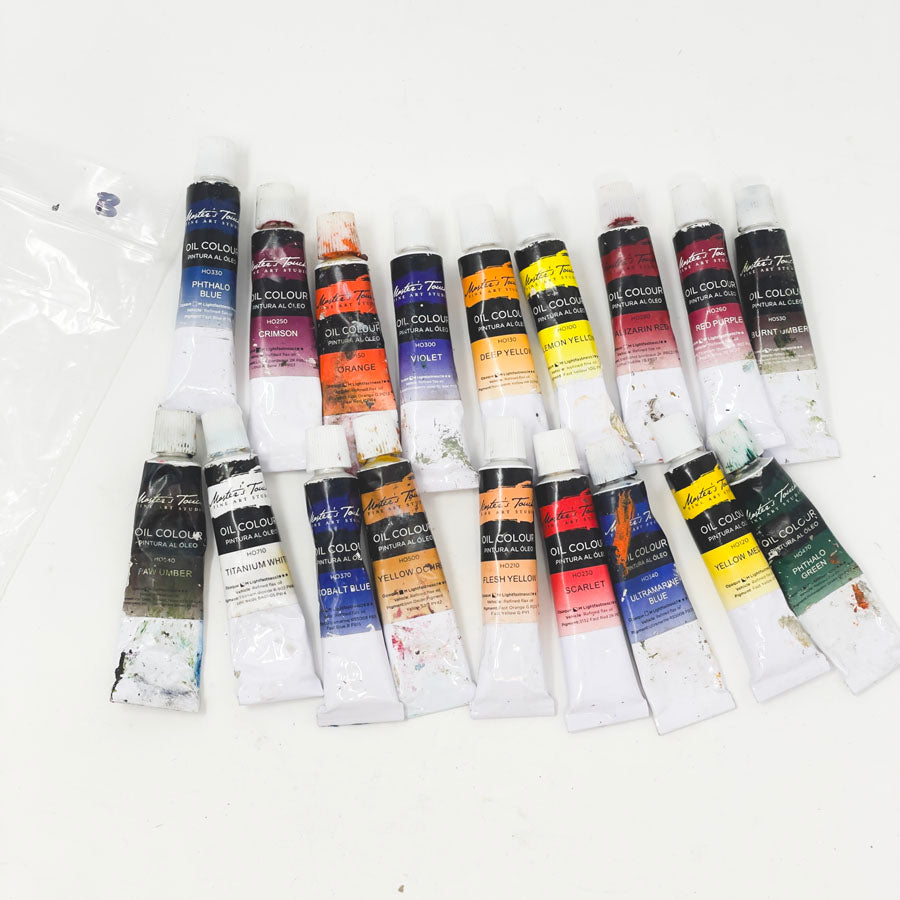Master's Touch 18pc Oil Paint Bundle - Pick a Set
