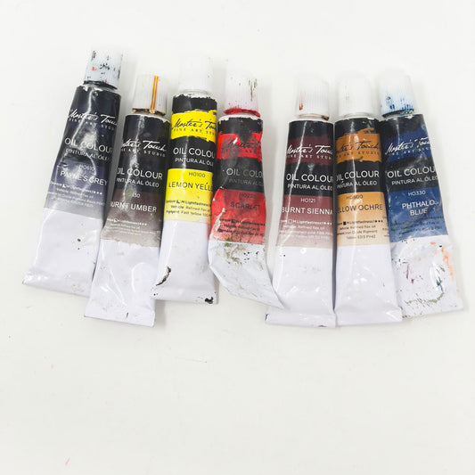 Master's Touch 7pc Oil Paint Bundle