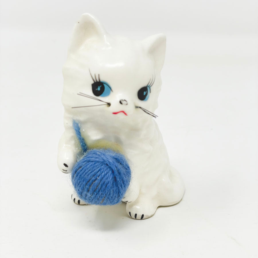 Vintage Enesco White Cat