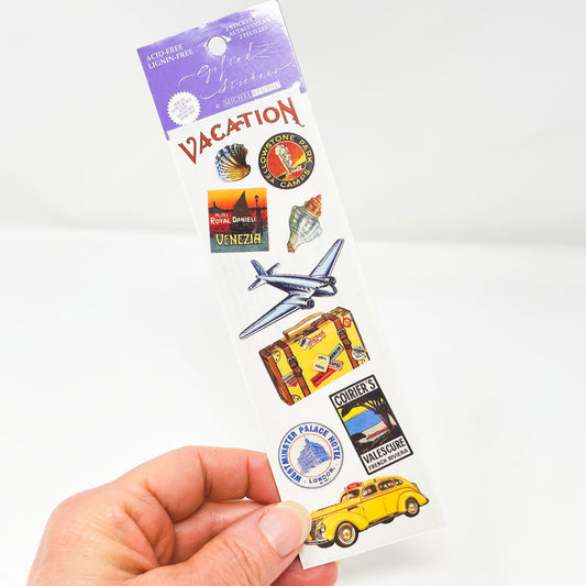 Gifted Stickers Vacation Theme