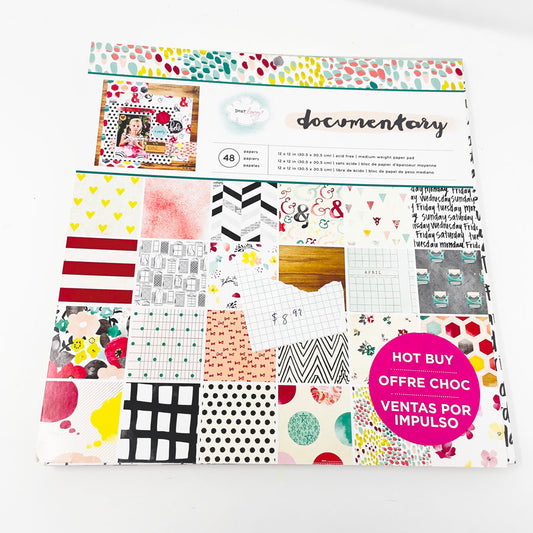 Documentary (Small) – Dear Lizzy 12" x 12" Paper Pad