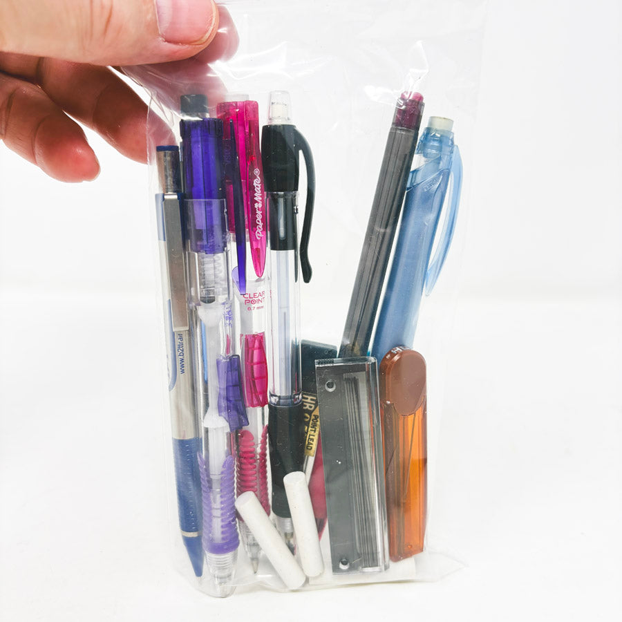 Mechanical Pencil Bundle with Leads and Erasers