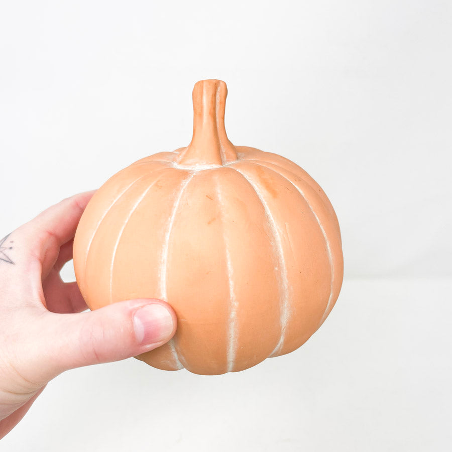 Terracotta Pumpkin