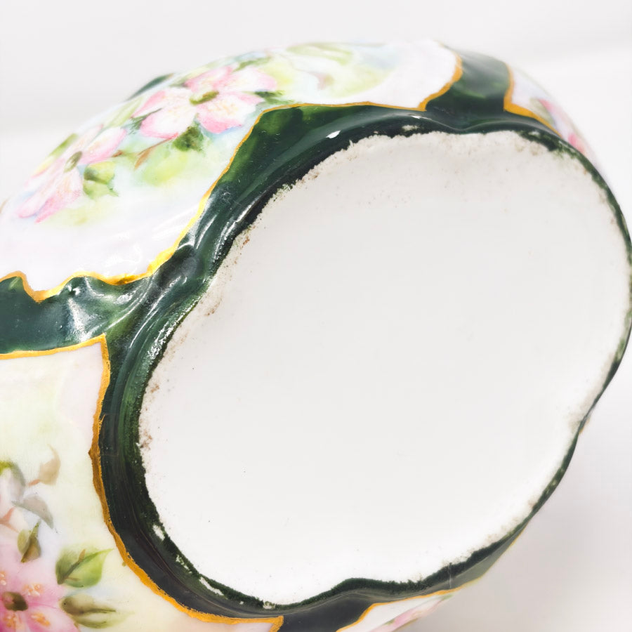 Vintage Austrian Style Painted Candy Dish