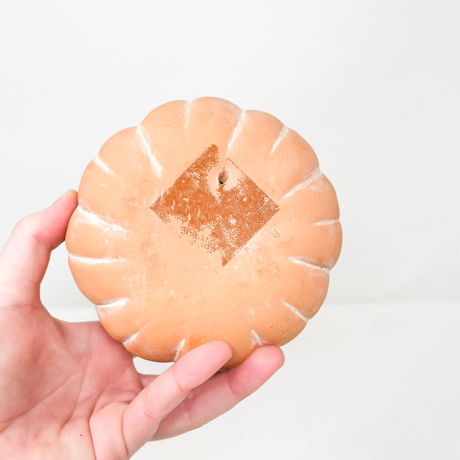 Terracotta Pumpkin