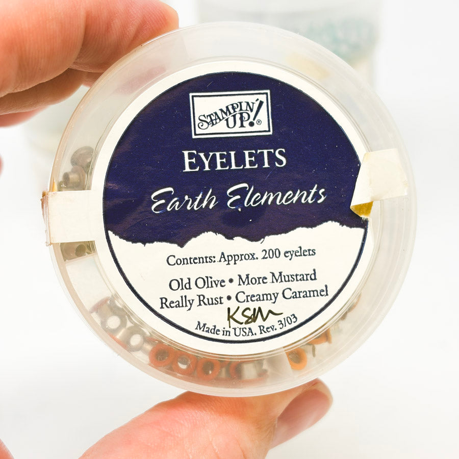 Stampin Up Color Eyelet Sets