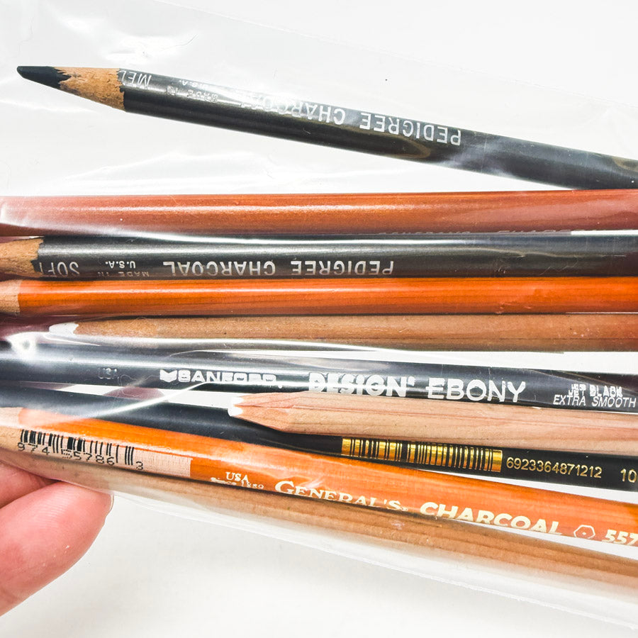 Charcoal Pencil Bundle