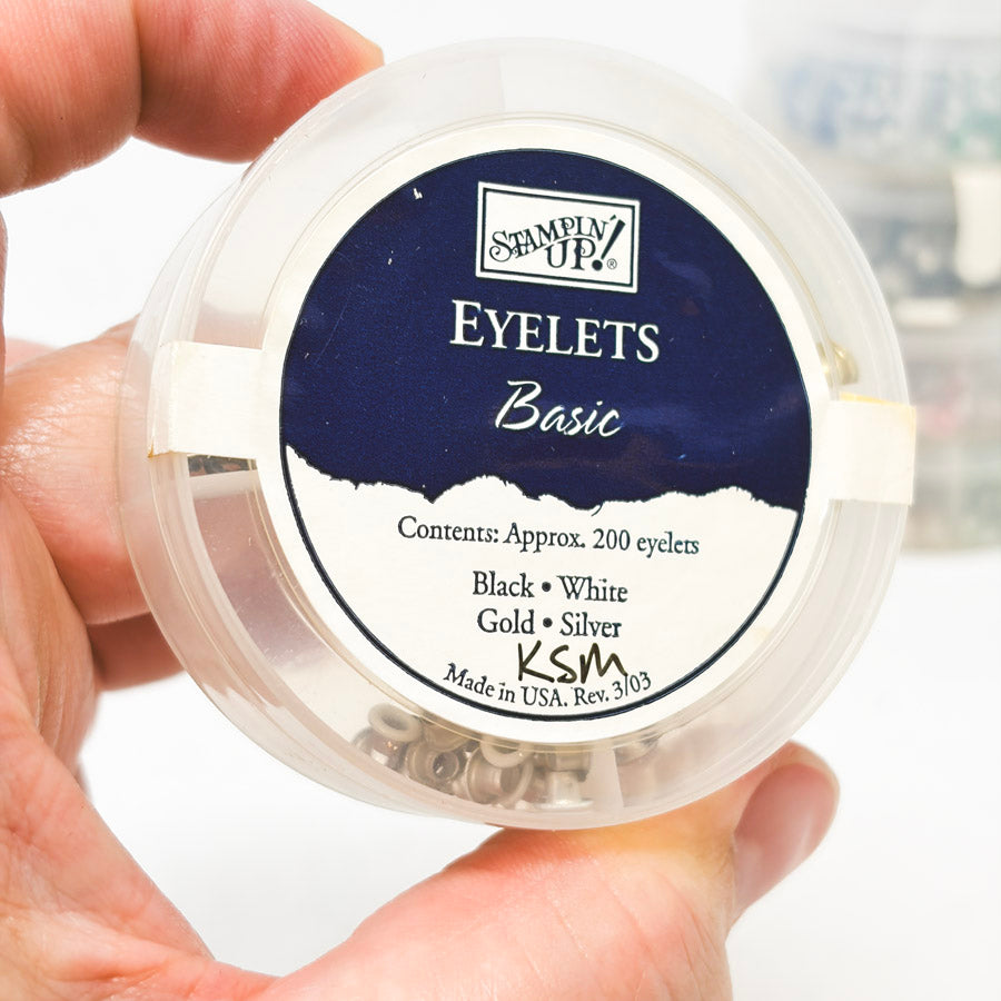 Stampin Up Color Eyelet Sets