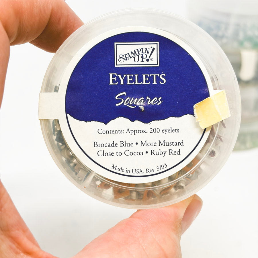 Stampin Up Color Eyelet Sets