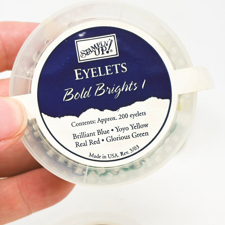 Stampin Up Color Eyelet Sets