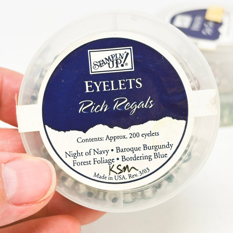 Stampin Up Color Eyelet Sets