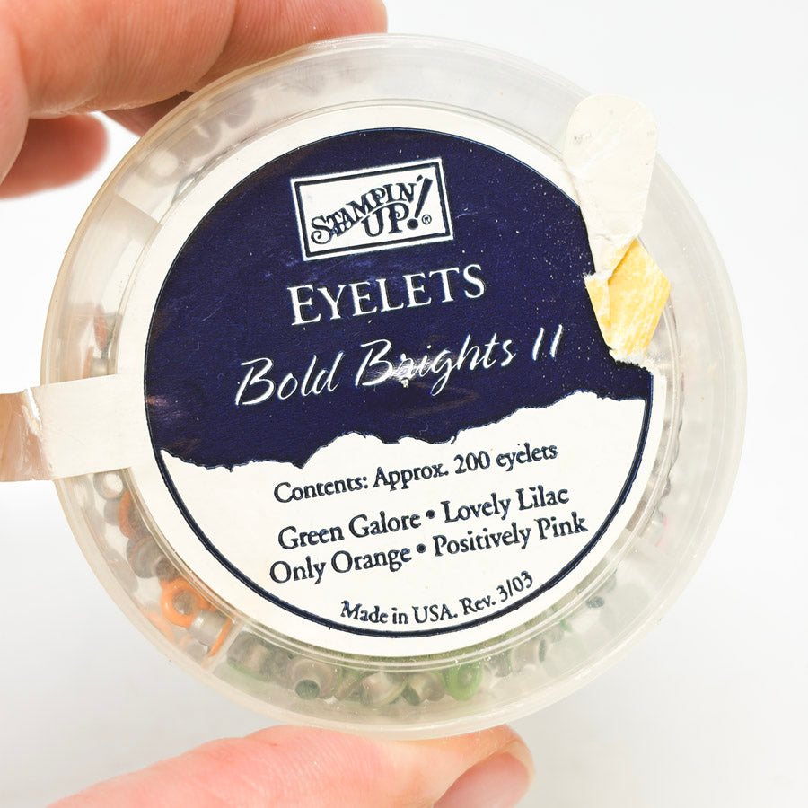 Stampin Up Color Eyelet Sets