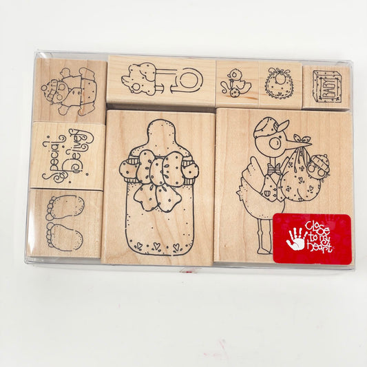 Special Delivery – Close to My Heart Wood Stamp Set