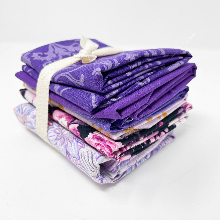 Purple Fabric Bundle - Asst. Sizes