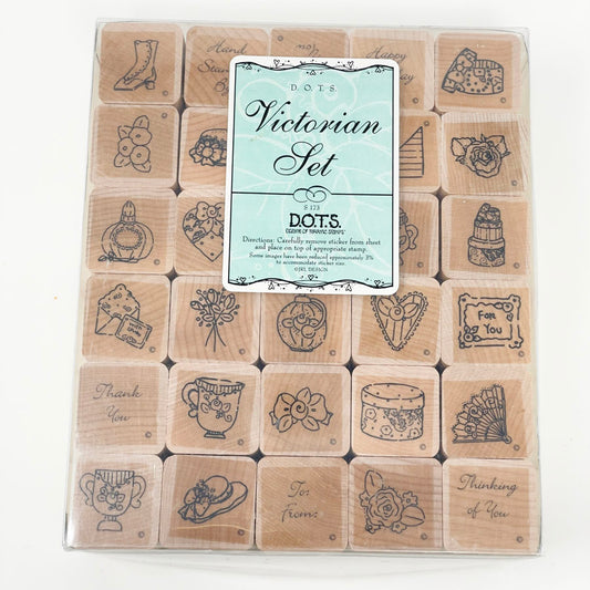 Victorian Set – Close to My Heart Wood Stamp Set
