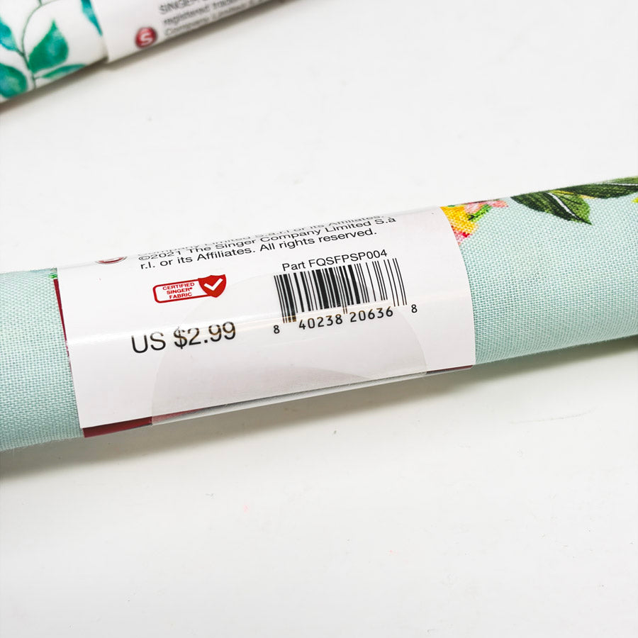 Floral Singer Fat Quarters (1)