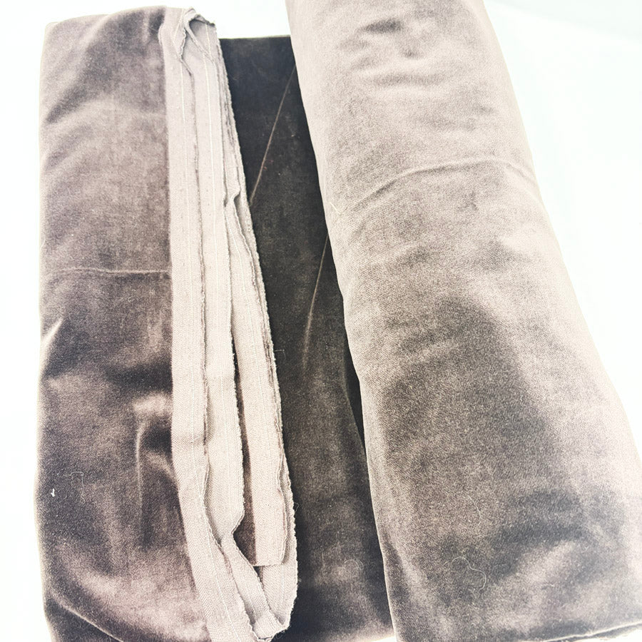 2.5 Yds x 60" Brown/Purple Velvet Fabric