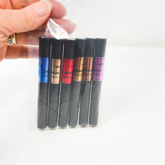 Magic Chrome Pigment Pens - Set of 6