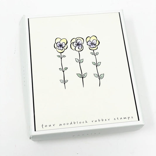 Flower Prints – Hero Arts Wood Stamp Set
